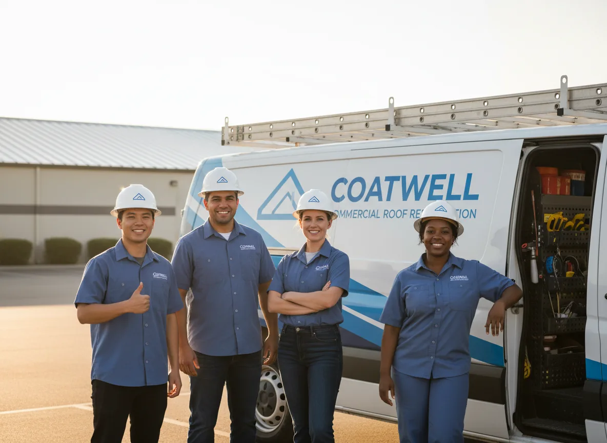 Commercial roof coating company in Singers Glen, VA